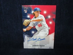 2024 Topps Update Stars Rookie Auto Landon Knack #BSAU-LK - Picture 1 of 2