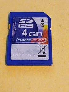 Dane-Elec 4GB SD Card -Works and Tested - Picture 1 of 1