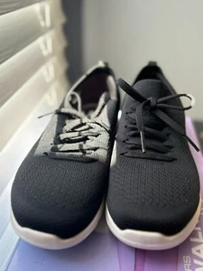 Skechers Performance Women's Go Walk Joy Faux Tie Slip-on Sneaker - Picture 1 of 5