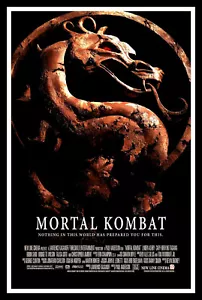 Mortal Kombat 1995 Movie Poster Print & Unframed Canvas Prints - Bild 1 von 2