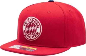 Bayern Munich "Offshore" Flat Peak Snapback Hat Fan Ink Official Licensed - Picture 1 of 4