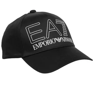 Ea7 Emporio Armani Cappello Train Visibility Nero Codice 2401424R102-42520 - Foto 1 di 4