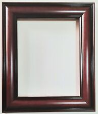 Shiny Red/Brown Wood Picture Frame Fits 8”x10” FREE SHIPPING 