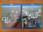 Us Bluray 2019 And Get Out Bluray 2017 (No Dvd's) Jordan Peele Movies
