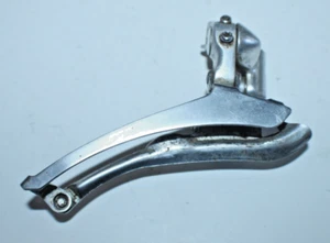 Shimano RX100 Double Front Derailleur FD-A551 Braze-On Silver Fast USA Shipper - Picture 1 of 8