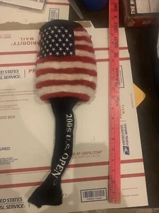 Cubierta de cabeza de calle bandera de EE. UU. 2005 cubierta de cabeza de conductor abierta de EE. UU. Golf excelente - Imagen 1 de 2