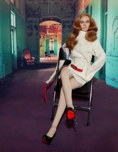 Muñeca VESTIDO CHAQUETA RECTA + MASCARILLA Escala 1:6 Phicen ~ Hot Toys Barbie BJD 1/6 - Imagen 1 de 9