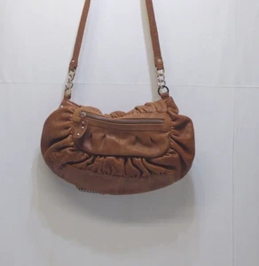 Junior Drake Gala Italian Lamb Leather Crossbody Handbag Classic - Picture 1 of 17