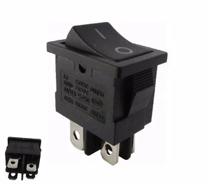 interruttore, 4 Pinn 6 A, 250 V ~, dimensioni per l'installazione 19x13 mm - Imagen 1 de 2