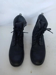 Stivaletti chukka Clarks uomo neri pelle scamosciata stringati cerniera misura 11,5 - Foto 1 di 15