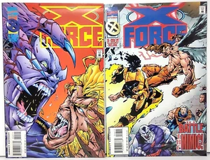 X-Force Volumen 1 Edición 45 y Número 46 Marvel Comics 1995 En estado bastante bueno/casi nuevo - Imagen 1 de 9