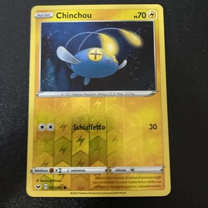 POKEMON CHINCHOU 067/202 COMUNE REVERSE HOLO SPADA E SCUDO - Picture 1 of 1