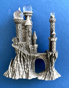 American Collectors Guild /Pewter Fantasy Castle / 1987 - Picture 1 of 7