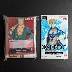 ONE PIECE Card Game TCG DEMO DECK KIT & PROMOTION PACK 2023 VOL 1 ENGLISH SEALED - Bild 1 von 3
