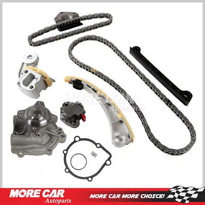 Kit de cadena de distribución bomba de agua compatible con 96-07 Suzuki Aerio Vitara Chevrolet Tracker L4 Foto 1 de 4