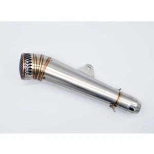 Tubo de Escape Acero scrambler cafe racer Gp Style II Inoxidable Silver - Imagen 1 de 4