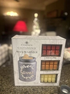 NUEVO CALENTADOR DE CERA ESSENZA con 3 juegos de cubos de fragancia, cera rústica de granja - Imagen 1 de 5