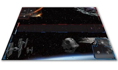 Star Wars The Deckbuilding Game Custom Gameboard game board mat CCG Card Space - Image 1 of 4