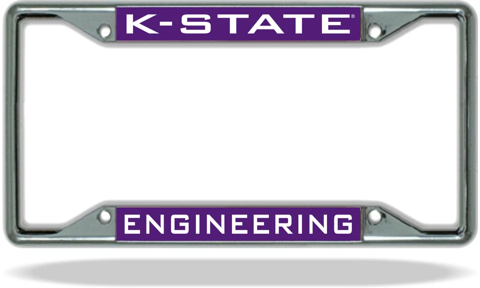 Kansas State K STATE ENGINEERING License Plate Frame - Image 1 of 1