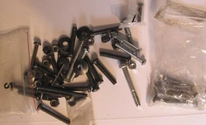 Assortment of Miscellaneous Nuts Bolts Washers 1+ lbs Lot   - Picture 1 of 1