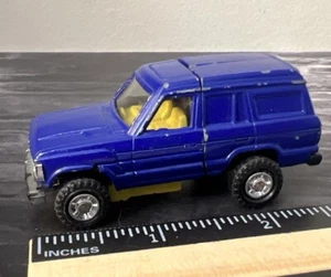 Vintage Tonka Toyota Go Bot Mini Bots 1984 Wagon Transformer Blue Yellow Truck - Picture 1 of 6