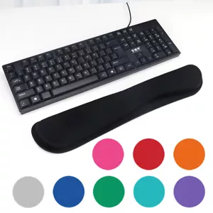 Memory Foam Wrist Rest Pad Keyboard Pat Mouse Gel Wrist Rest Support Cushion Mat - Bild 1 von 22