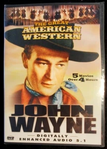 Great American Western - John Wayne 5 Film Collection (DVD) New Sealed. # ck24 - Picture 1 of 2