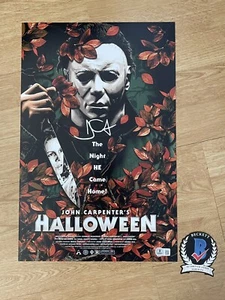 John Carpenter SIGNED Halloween 11x17 Autographed Photo BECKETT BAS COA - Movie - Picture 1 of 7