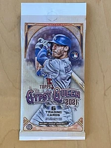 (1) SEALED Pack of 2021 Topps GYPSY QUEEN Baseball MLB Cards VHTF!!! - Bild 1 von 2