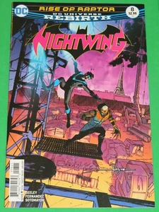 NIGHTWING #8 COMIC DC UNIVERSE REBIRTH 2017 RISE OF RAPTOR BATMAN SEELEY ¡TO! - Imagen 1 de 8