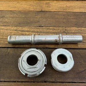 Coppe mandrino staffa inferiore manovella cotta vintage NOS Lightrace France 16 mm - Foto 1 di 12