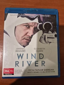 WIND RIVER BLU RAY - LIKE NEW JEREMY RENNER, TAYLOR SHERIDAN FREE POST - Picture 1 of 1