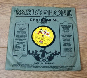 Walt Disney's Vintage Silly Farmyard Symphony 10" 78 RPM 1938 Shellac Record - Foto 1 di 6