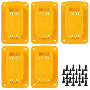 5 Packs Tool Mount Holder for Dewalt 14.4V 18V 20V Drill Tool for Milwaukee 18v - Picture 1 of 9