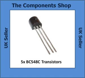 BC548C Transistor x 5 Stück - Bild 1 von 1