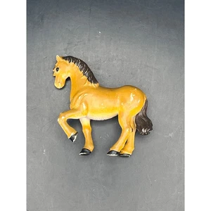 Vintage Imperial Toy PVC tänzelndes Pferd Stute Hengst Figur Sammlerstück 3,5" x 3" - Bild 1 von 5