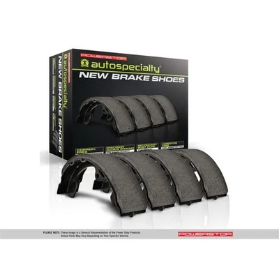 Zapatas de freno Powerstop delanteras o traseras Autospecialty para 73-74 Buick Apollo B246 Foto 1 de 3