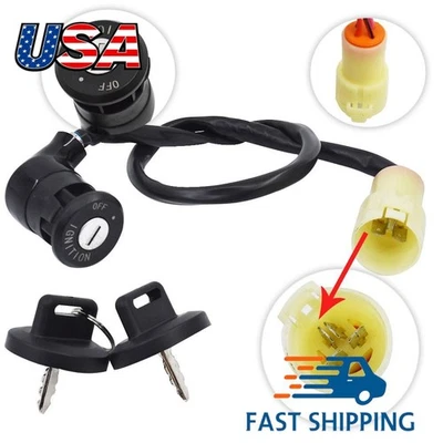 Ignition Switch Keys for HONDA FOREMAN 400 TRX400FW 4x4 1995-2003 35100-HM7-003 - Image 1 of 4