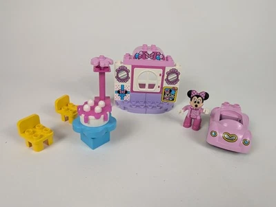 Duplo Minnie Mouse Playset Car minnie Mouse Table Chairs Cake Block - Image 1 of 4