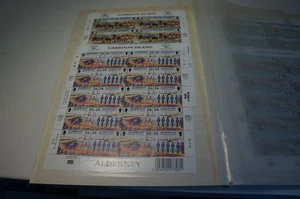 Alderney Michel 108-115 Kleinbogen postfrisch (31599H) - Bild 1 von 2