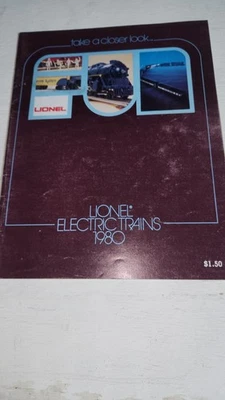 1980 Vintage Lionel Consumer Catalog Model Railroading - Image 1 of 4