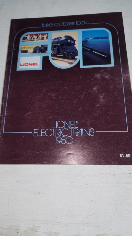 1980 Vintage Lionel Consumer Catalog Model Railroading - Image 1 of 4