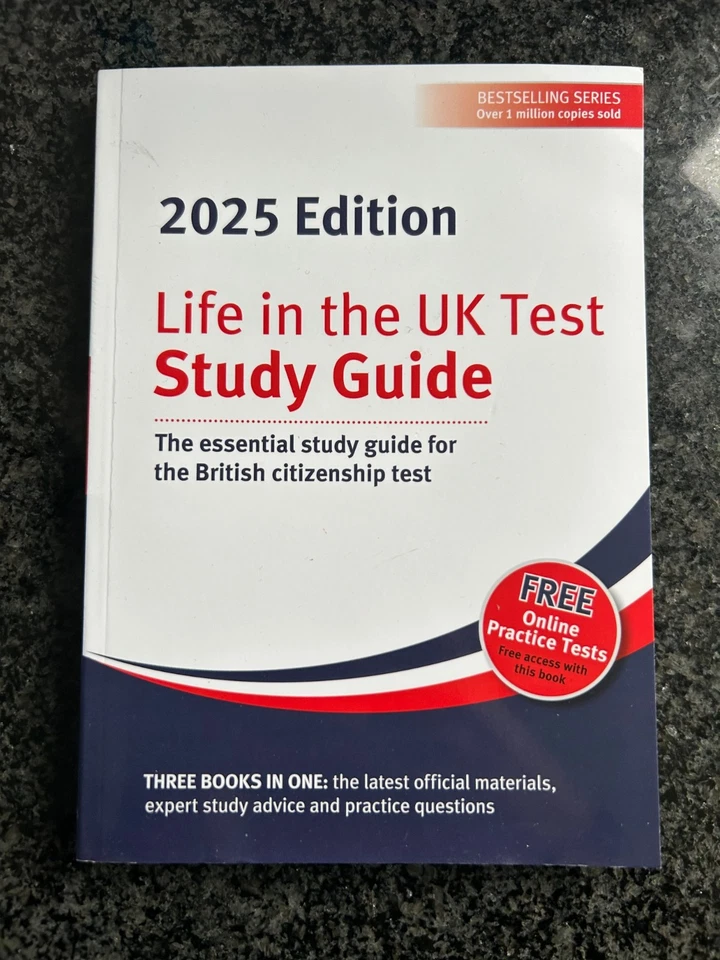 Life in the UK Test: Study Guide 2025 by Henry Dillon Paperback (NEW) Free P+P - Image 1 of 2
