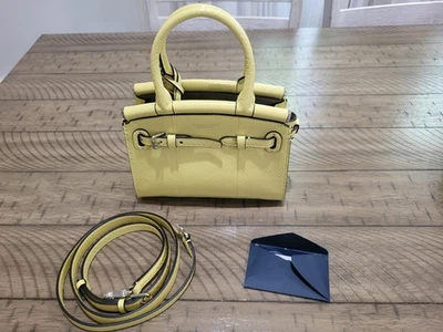 Mini bolso Ralph Lauren RL 50 Ayers piel de serpiente Foto 1 de 4
