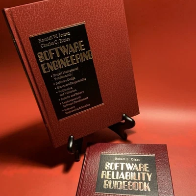 SOFTWARE ENGINEERING By Randall W. Jensen & SOFTWARE RELIABILITY GUIDEBOOK (s) - Image 1 of 4