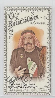 2014 Topps Allen & Ginter's Mini Black Bordered The Iron Sheik #153 HOF - Image 1 of 2