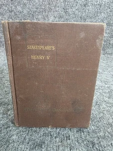 Shakespeare's Henry V by Ralph Hart Bowles 1921 Illustrated Edition - Picture 1 of 8