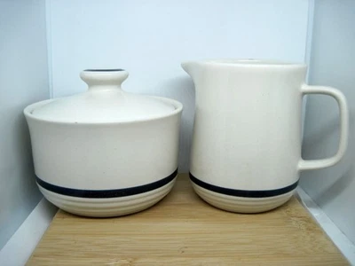Town & Country Creamer & Sugar with Lid - Image 1 of 4