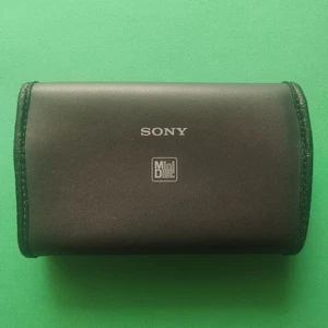 Bolsa de viaje Sony Walkman negra para grabadora de minidisco MZ-B3 - Imagen 1 de 8
