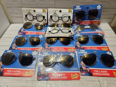 Lot of 13 Ted Lasso & Harry Potter Sun-Staches Sunglasses Glasses Costume - Image 1 of 3